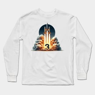 Rocket Launch Long Sleeve T-Shirt